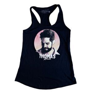 Thomas Rhett Country Singer Songwriter Racerback Tank Top Black - Size Medium